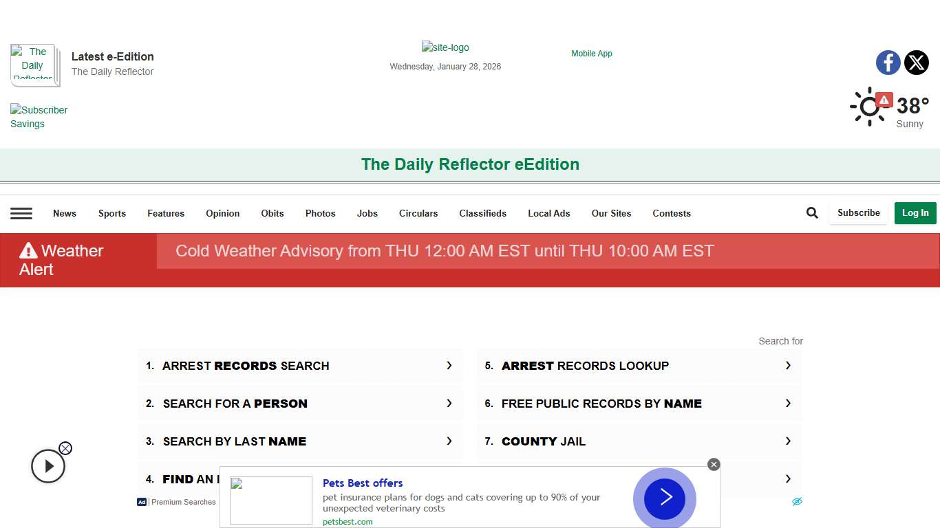 253370 KAVON JENKINS Jail Bookings reflector.com